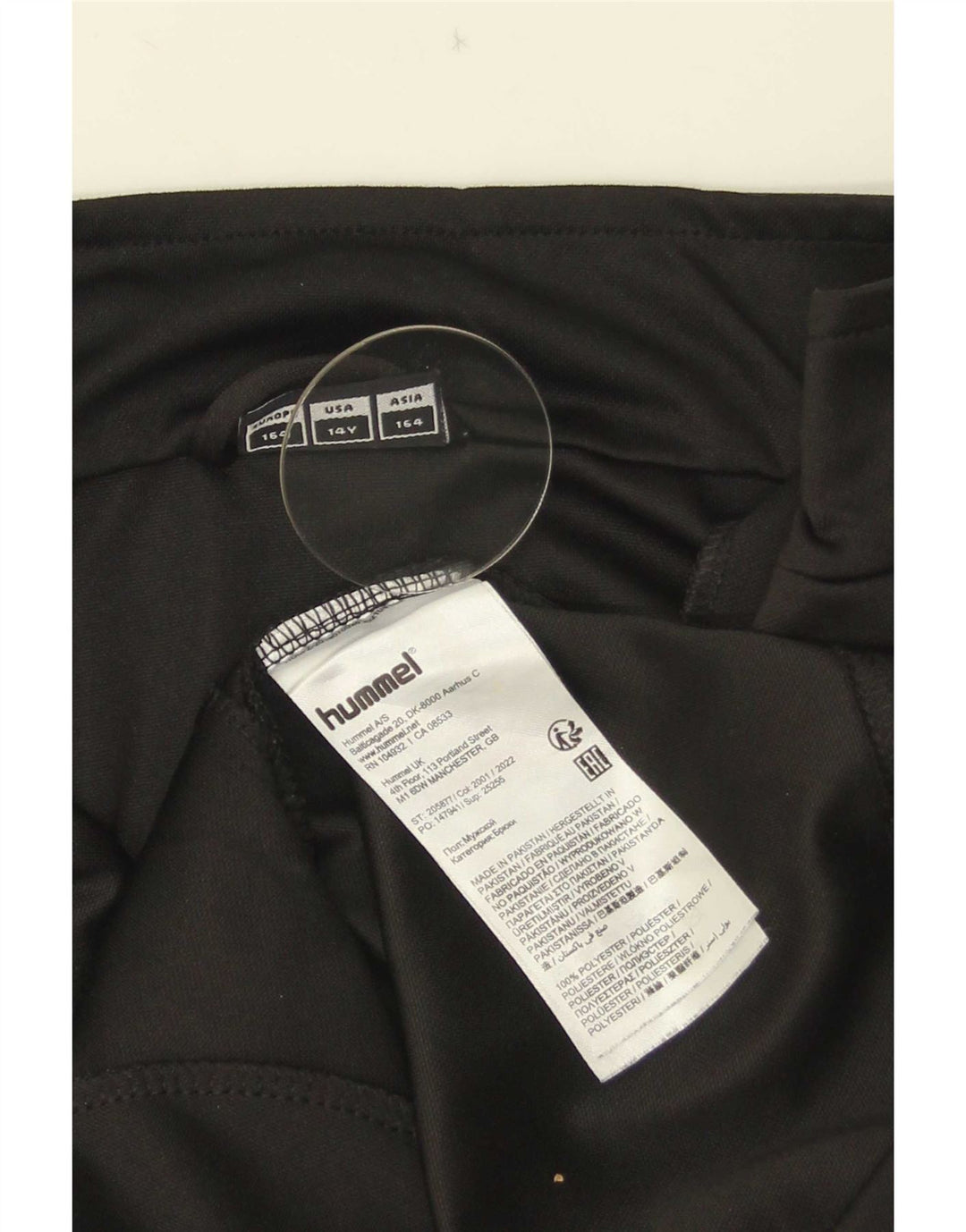 Hummel Boys Graphic αθλητική φόρμα Top Jacket 13-14 Years Black Geometric