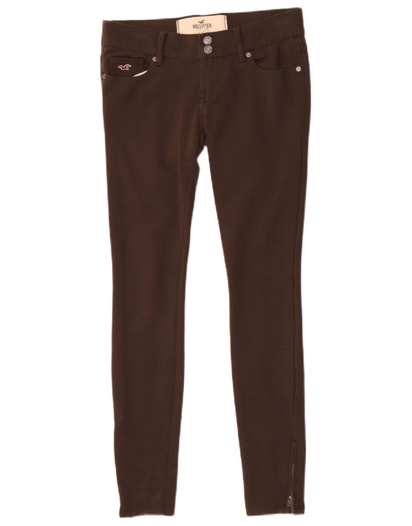 Hollister Γυναικείο Skinny Casual Παντελόνι US 0 XS W28 L27 Καφέ