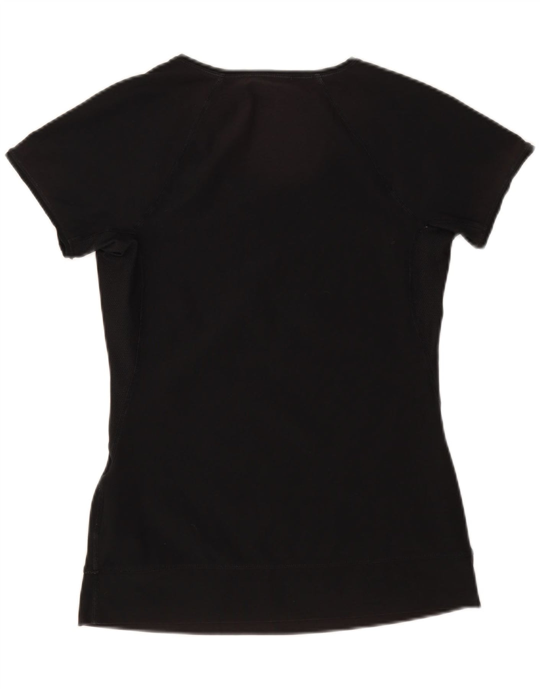 Γυναικείο T-shirt Nike Dri Fit Top UK 12/14 Μεσαίο μαύρο πολυεστέρα