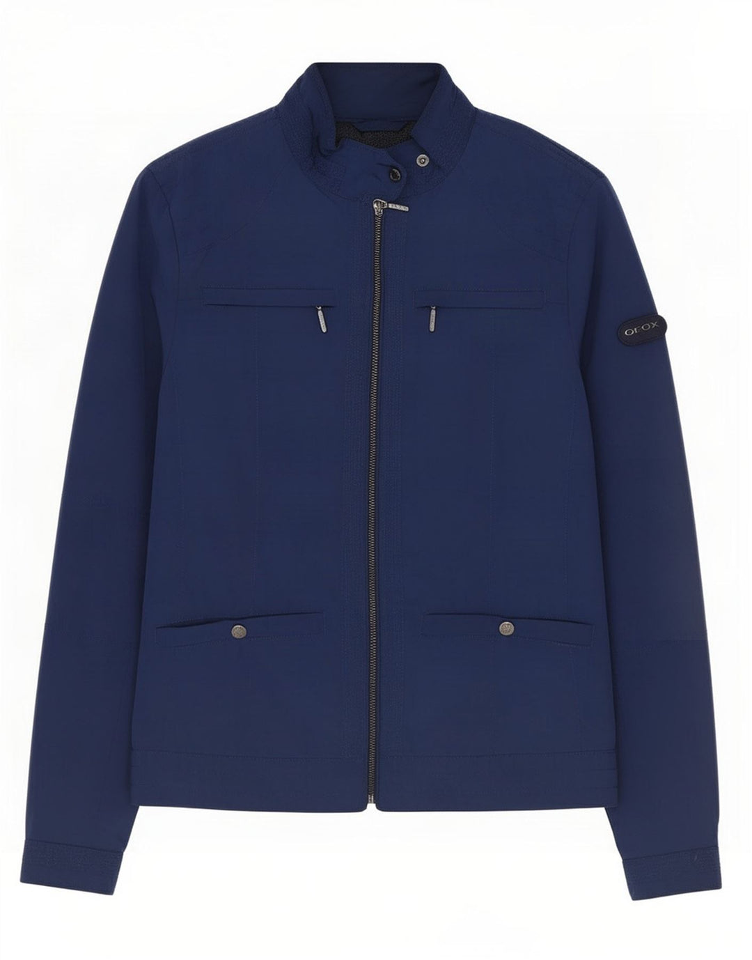 Geox Womens Respira Utility Jacket UK 12 Medium Navy Blue