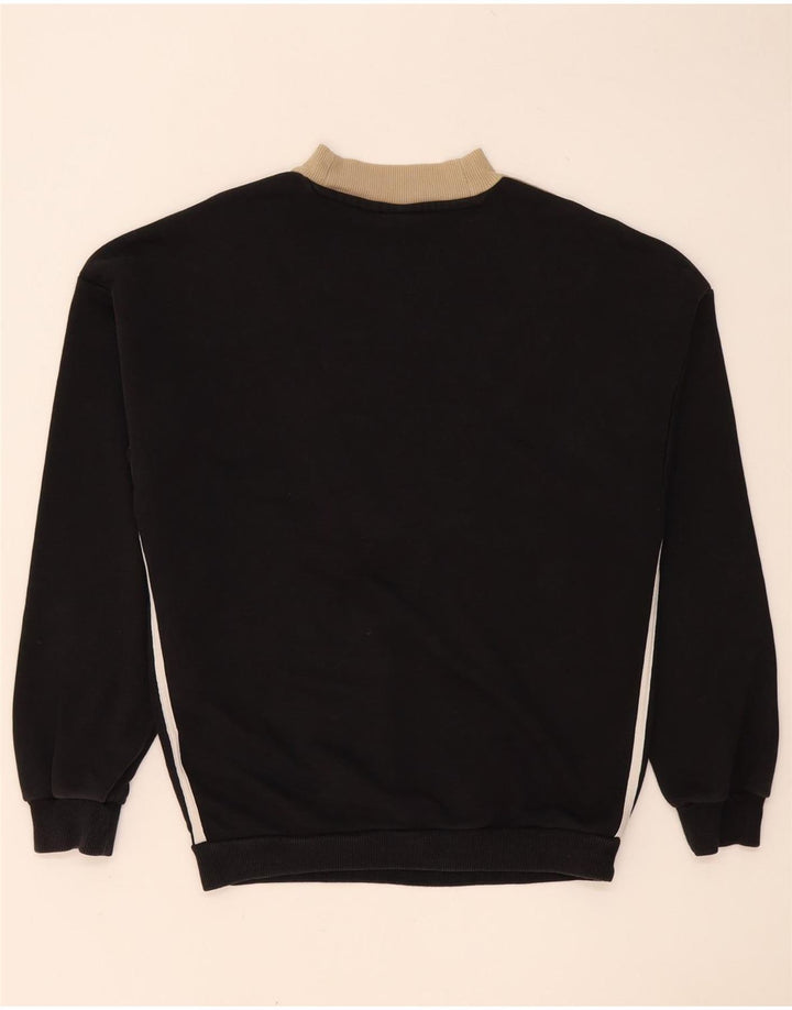 Γυναικείο φούτερ Adidas Oversized Jumper UK 10 Small Black Colourblock