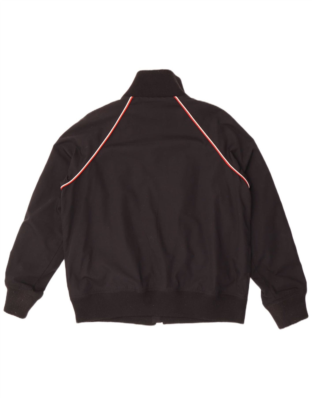 Jack & Jones Mens Graphic Bomber Jacket UK 42 XL Black Polyester