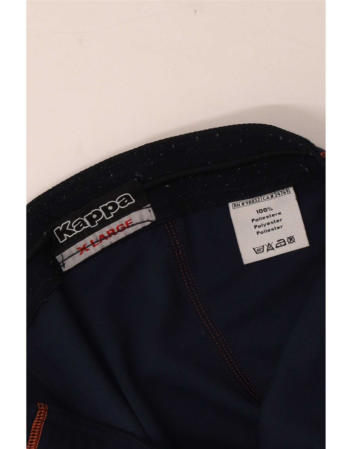Ανδρική φόρμα Kappa Παντελόνι XL Navy Blue Polyester