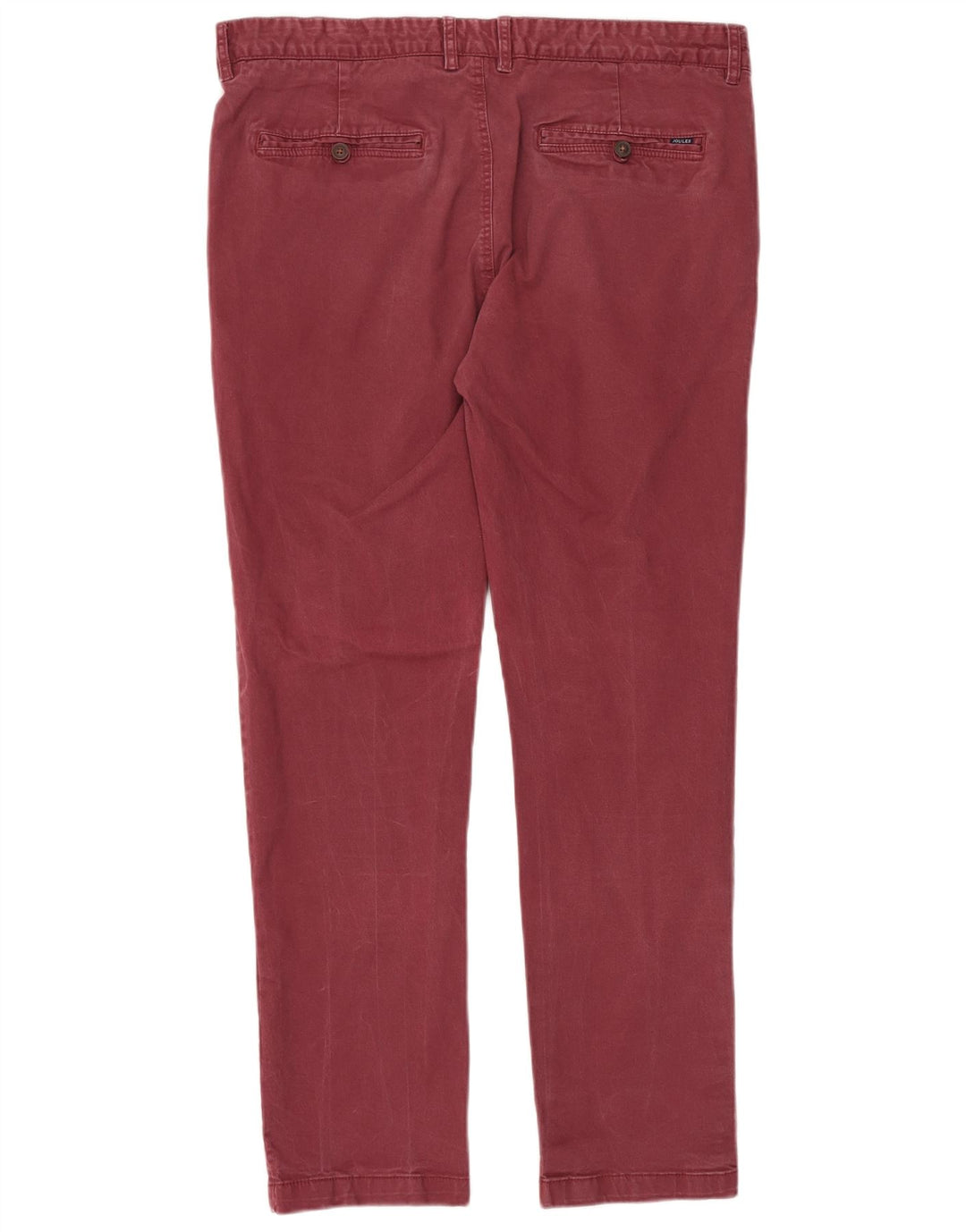 JOULES Ανδρικό Slim παντελόνι Chino W36 L32 Βαμβακερό μπορντό