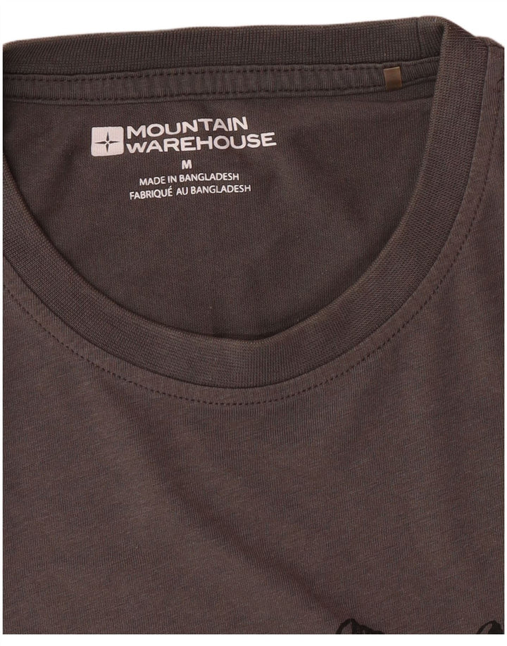 MOUNTAIN WAREHOUSE Ανδρικό γραφικό T-Shirt Top Medium Grey