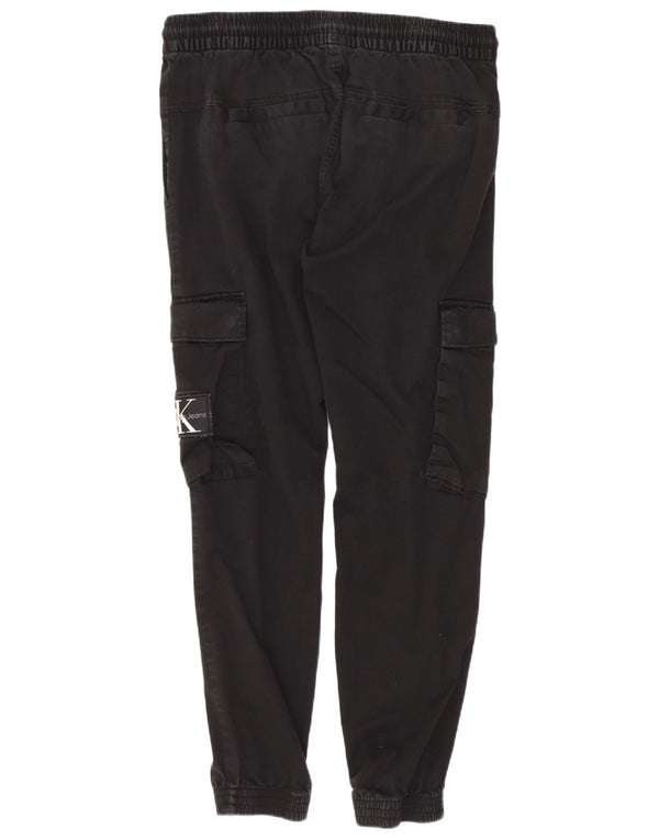 Calvin Klein Γυναικείο Joggers Παντελόνι Cargo Medium W30 L28 Μαύρο βαμβακερό