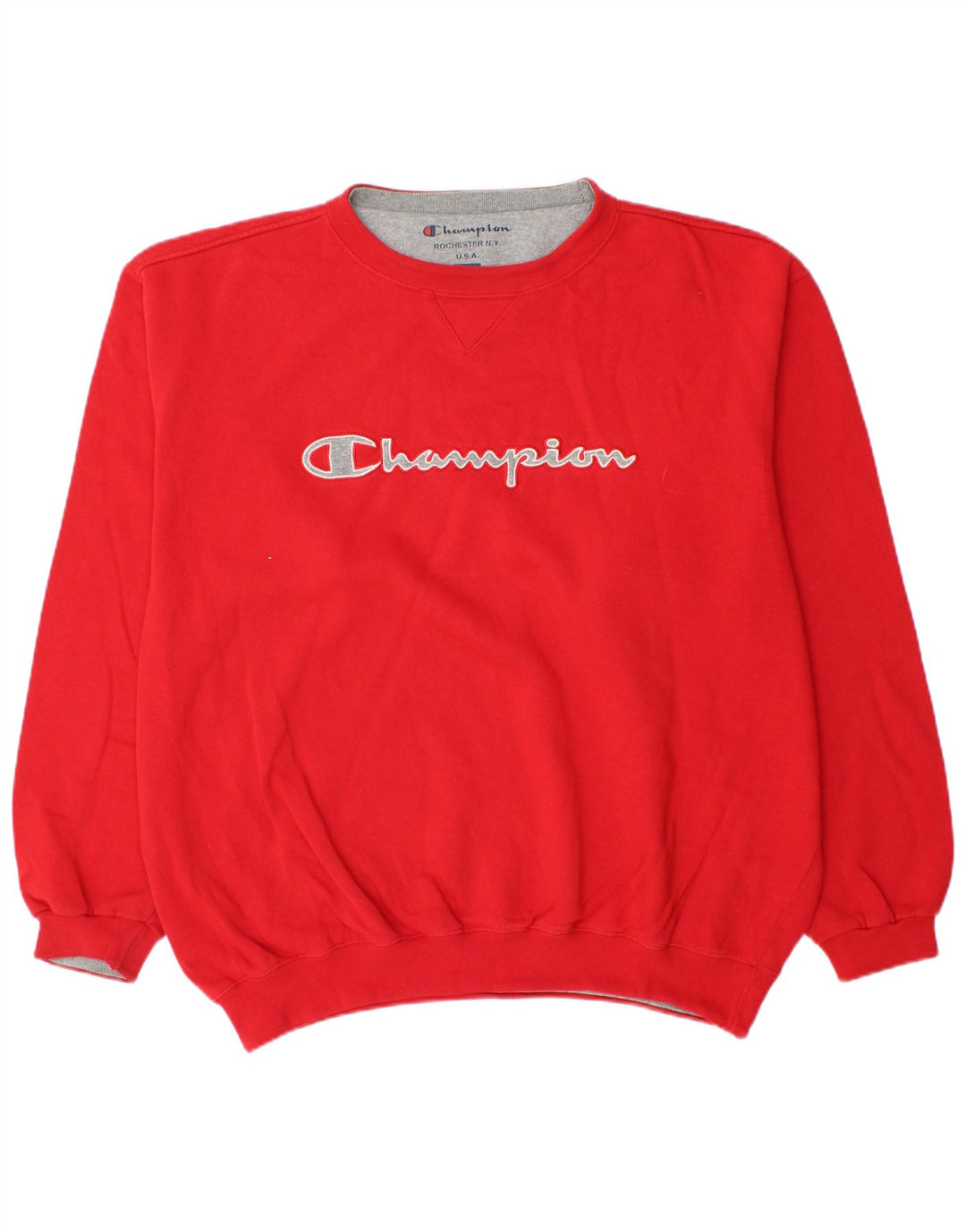 CHAMPION Ανδρικό γραφικό φούτερ Jumper XL Κόκκινο