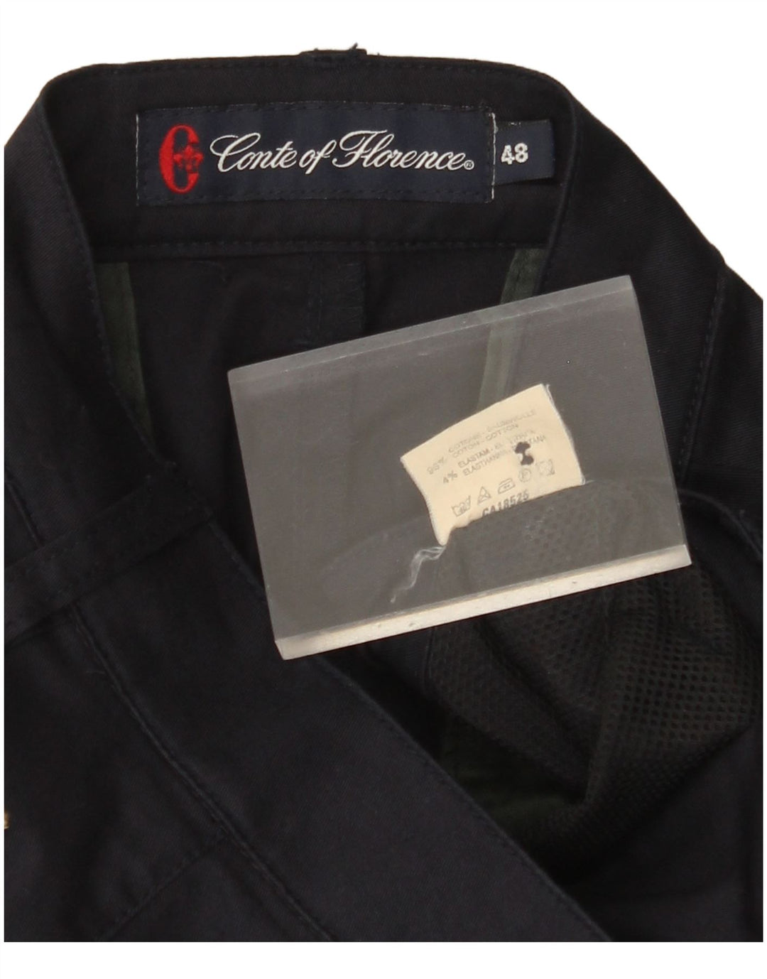 CONTE OF FLORENCE Ανδρικό παντελόνι φόρμας IT 48 Medium W32 L33 Navy Blue