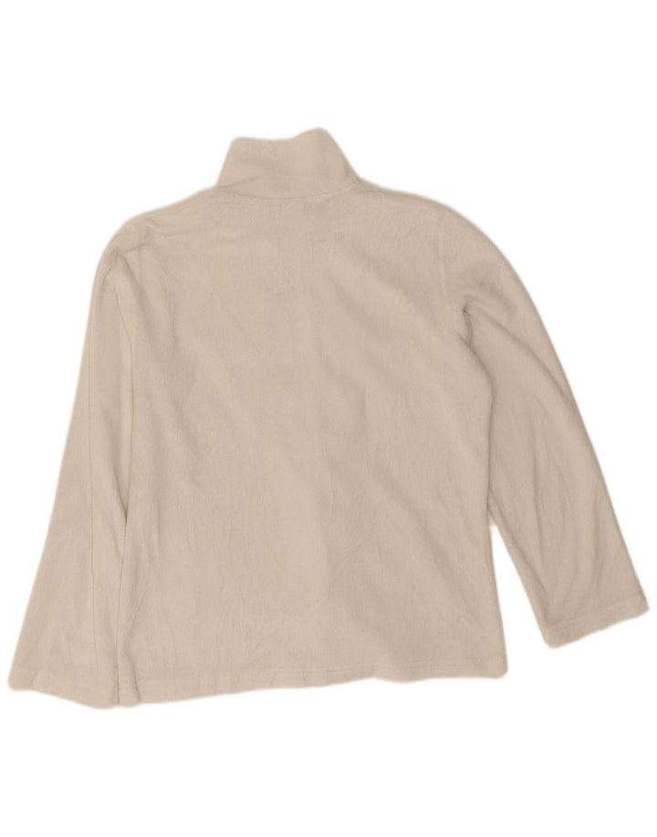 Fila Γυναικείο Fleece Jacket UK 16 Large White