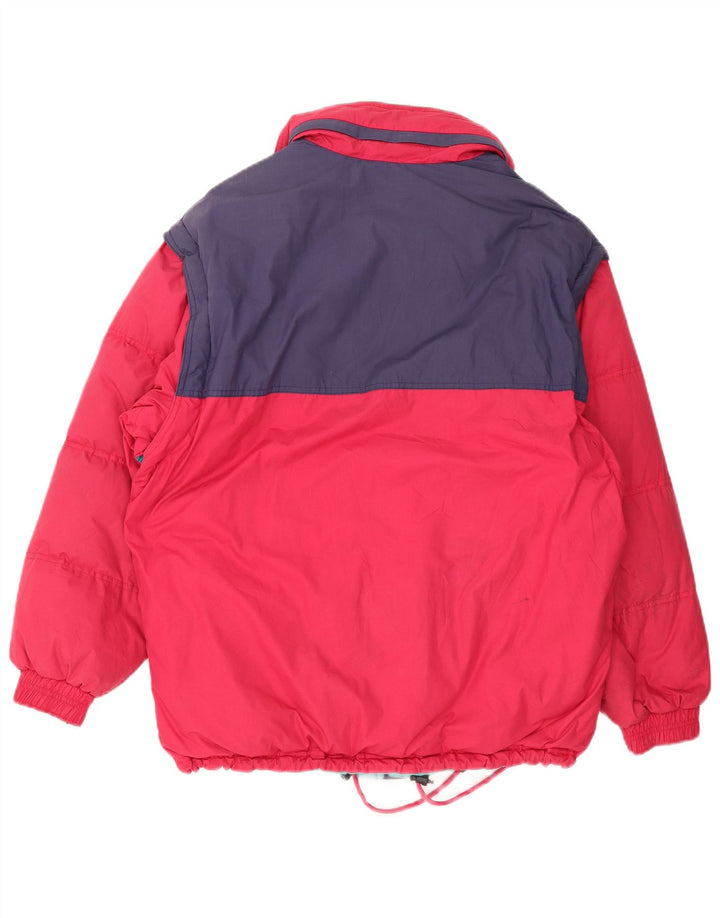 Ανδρικό μπουφάν Diadora Ski UK 38 Medium Pink Colourblock Polyester
