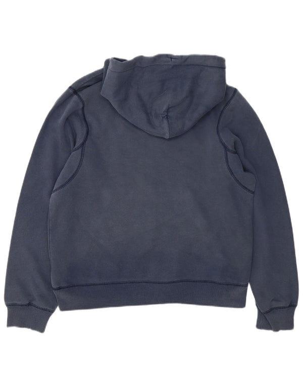 Nike Ανδρικό Hoodie Jumper UK 36/38 Small Navy Blue Cotton