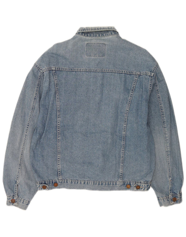 Κάλυμμα Ανδρικό τζιν μπουφάν UK 38 Medium Blue