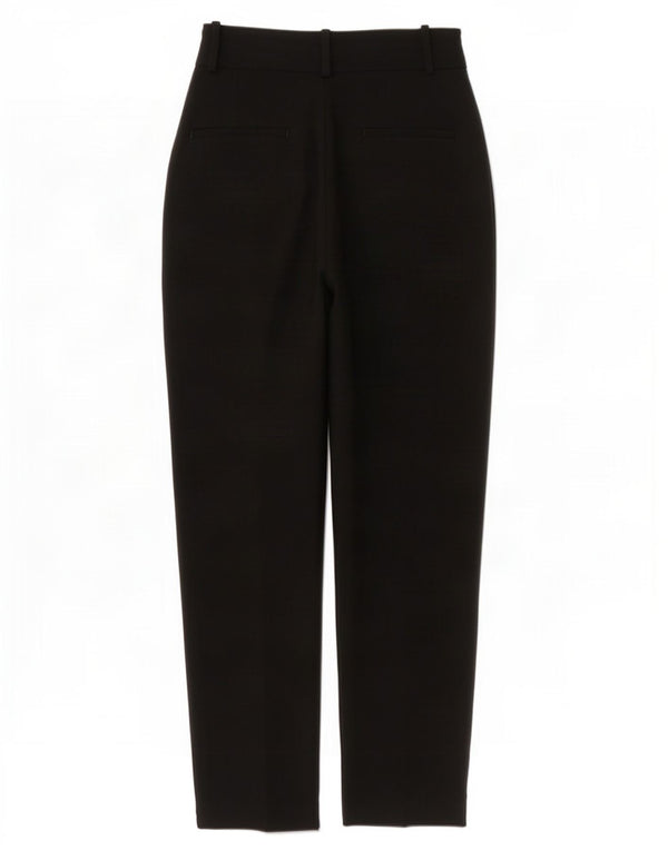Zara Γυναικείο κωνικό παντελόνι Chino XS W24 L28 Μαύρο