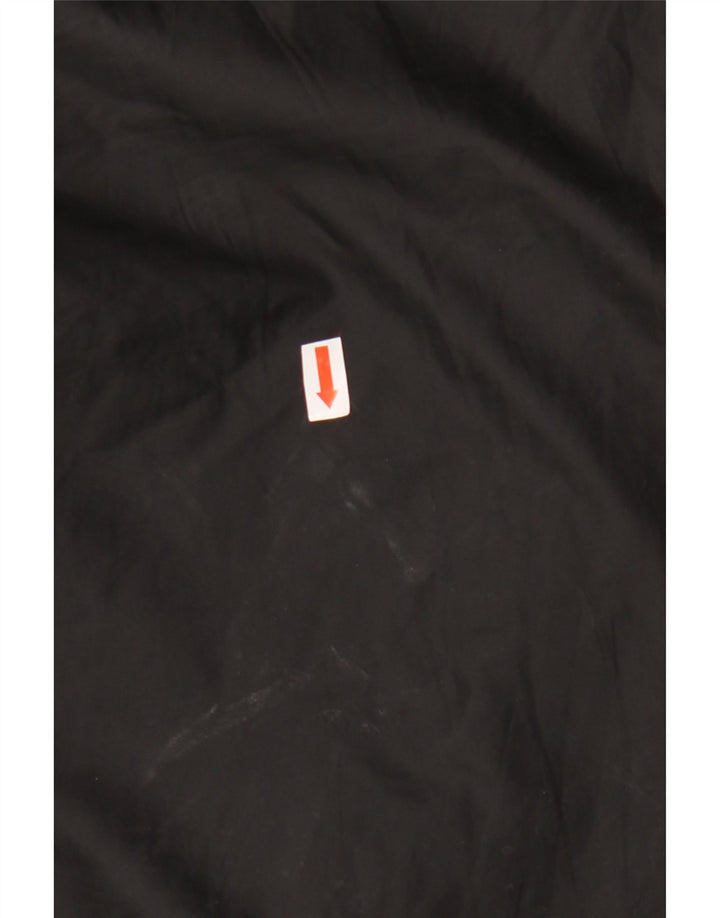 Ανδρικό τζάκετ με κουκούλα Adidas UK 44 2XL Μαύρο πολυεστέρα