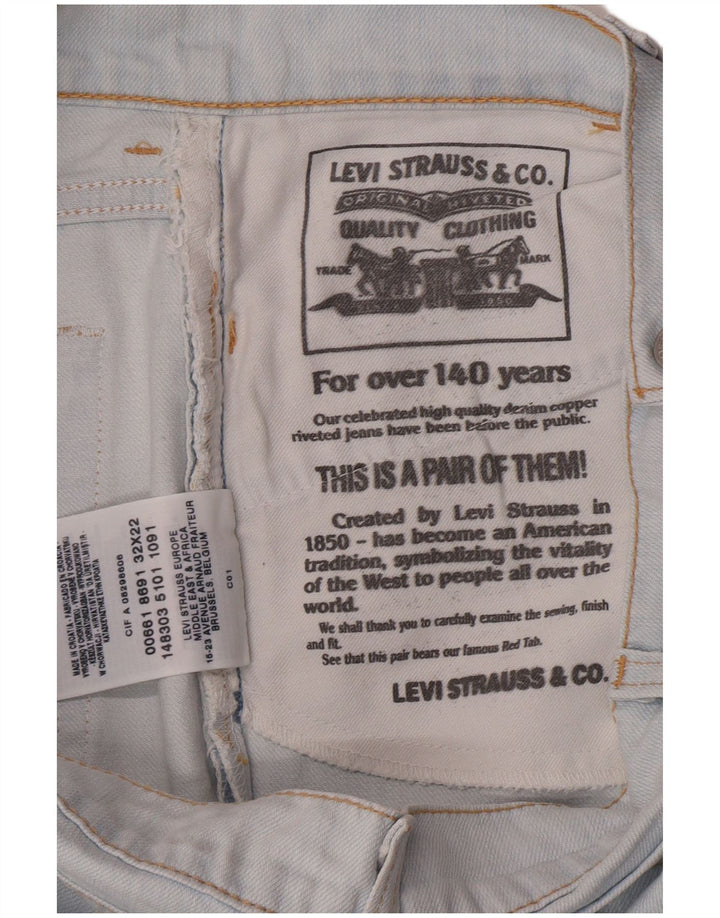 Γυναικεία Τζιν Φούστα Levi's W32 Μεγάλη Μπλε Βαμβακερή