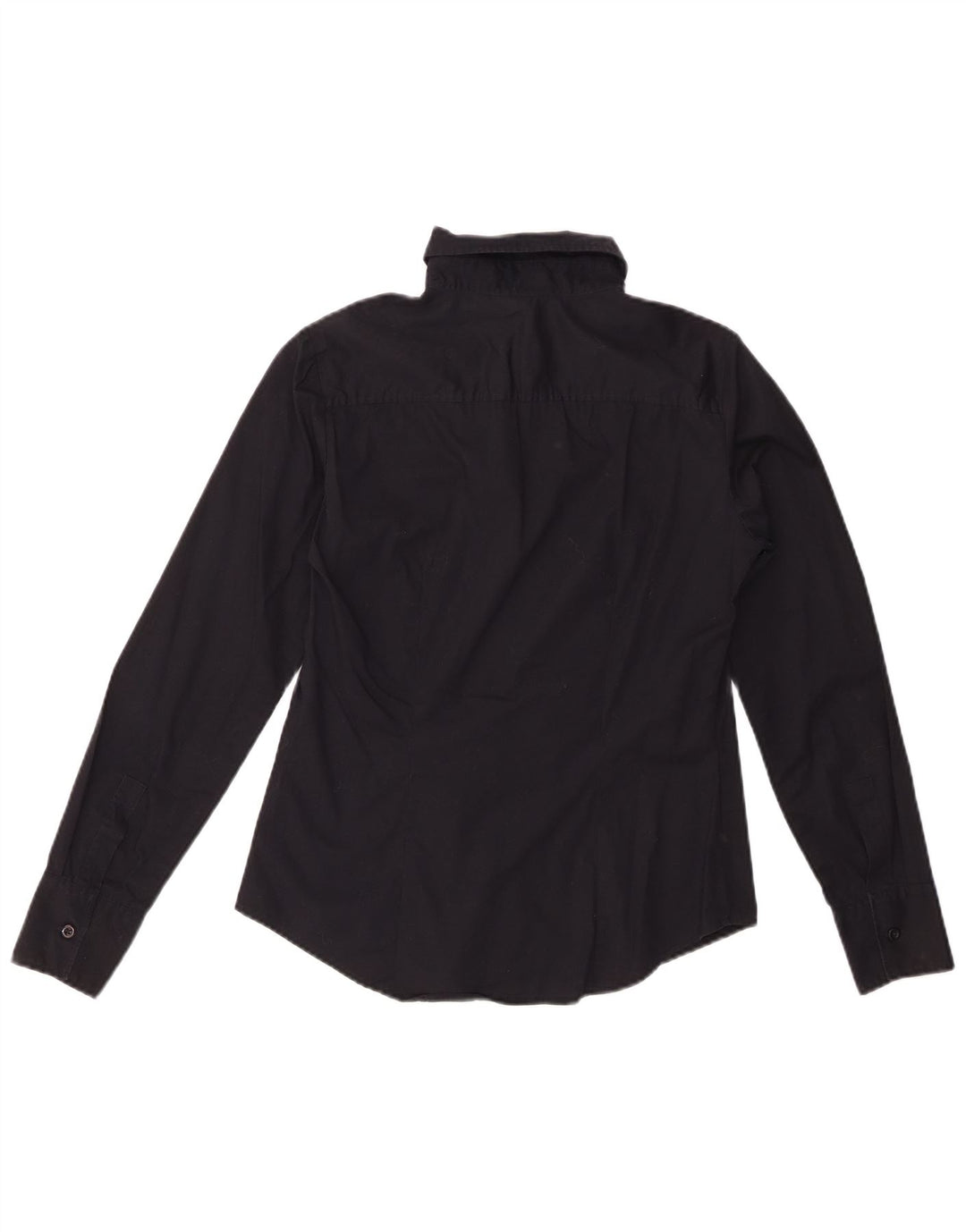 BENETTON Γυναικείο Πουκάμισο UK 12 Μεσαίο Μαύρο