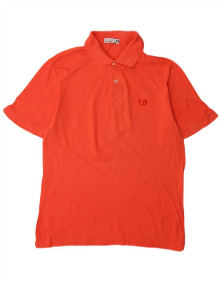 SERGIO TACCHINI Ανδρικό πουκάμισο πόλο IT 48 Βαμβακερό μεσαίο πορτοκαλί