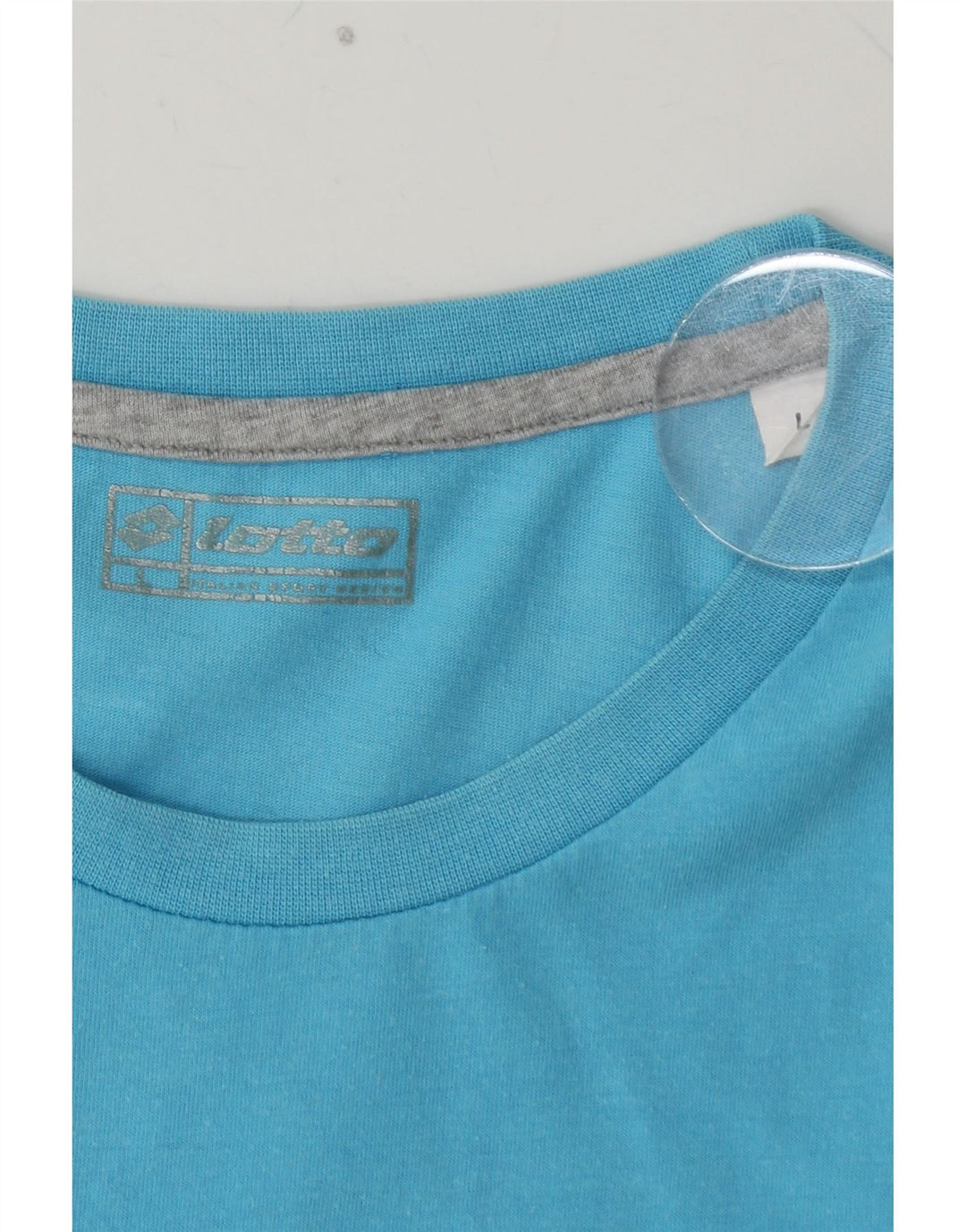 Ανδρικό γραφικό T-Shirt LOTTO Top Large Blue