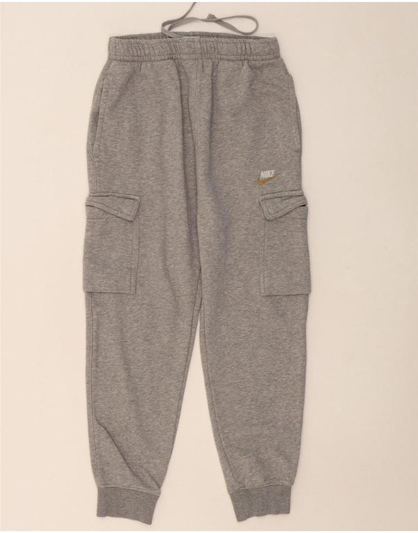 Γυναικεία φόρμα NIKE Cargo Παντελόνια Joggers UK 10 Small Grey Cotton