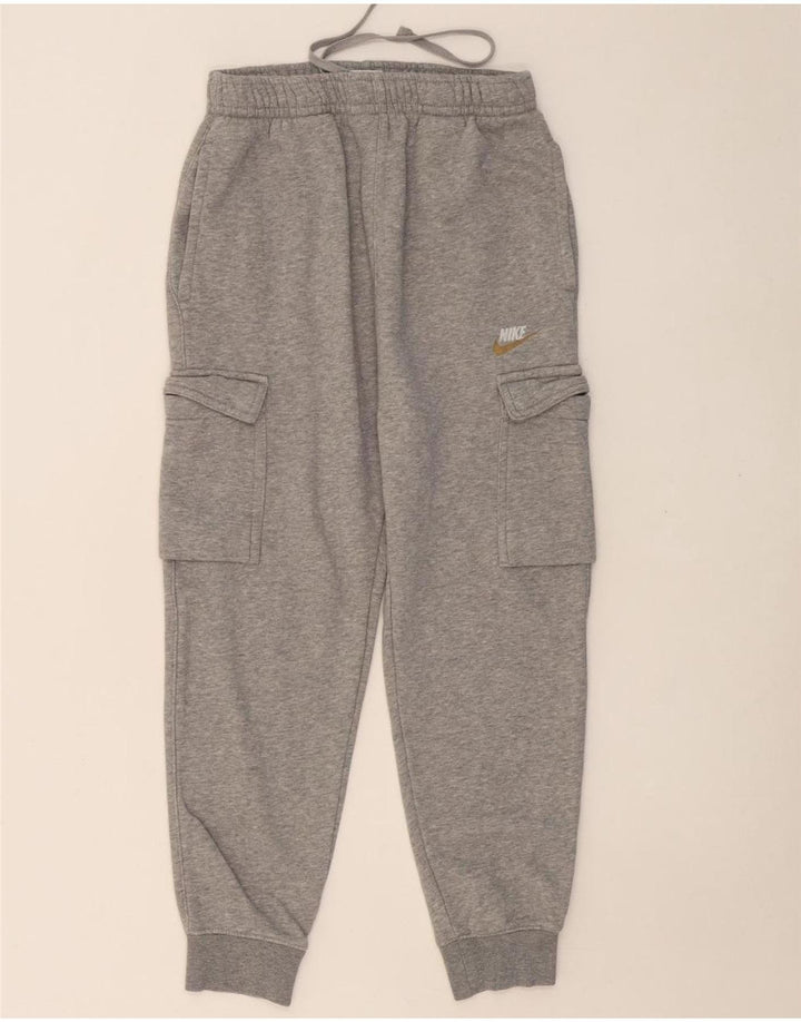 Γυναικεία φόρμα NIKE Cargo Παντελόνια Joggers UK 10 Small Grey Cotton
