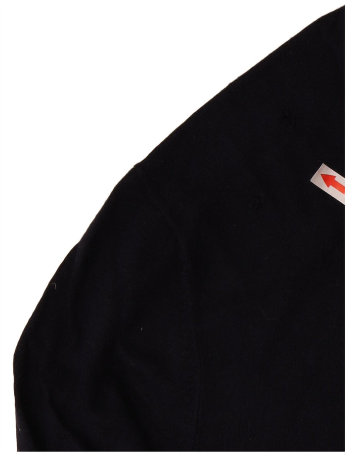 Ανδρικό πουλόβερ Zara Crew Neck Jumper Small Navy Blue