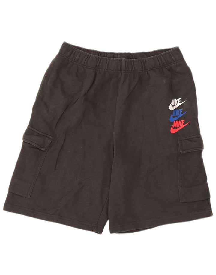 Ανδρικό αθλητικό σορτς Nike Graphic Cargo, μεσαίο γκρι βαμβακερό