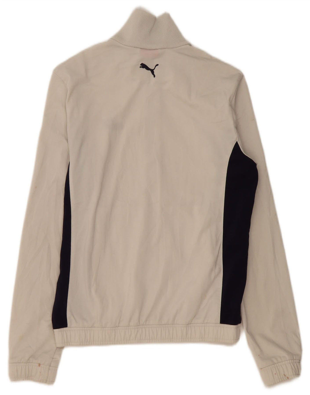 Ανδρική αθλητική φόρμα PUMA Μπουφάν Small Off White Colourblock Polyester