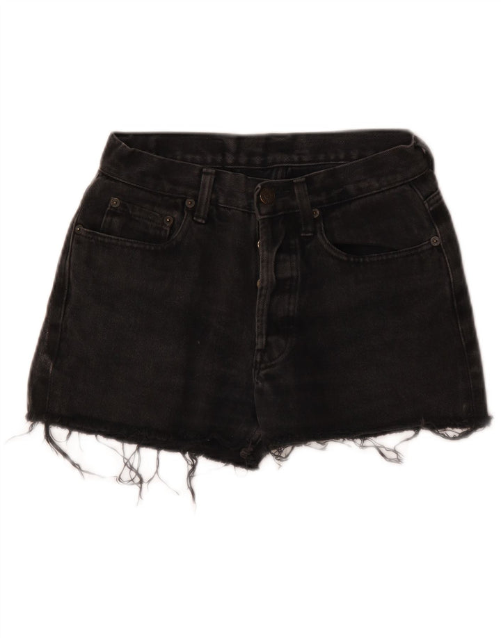 Γυναικείο Levi's 501 Denim Hot Παντελόνι W29 Μεσαίο μαύρο βαμβακερό