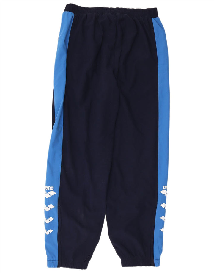 Arena Ανδρικά γραφικά Full Tracksuit XL Navy Blue Colorblock Polyester