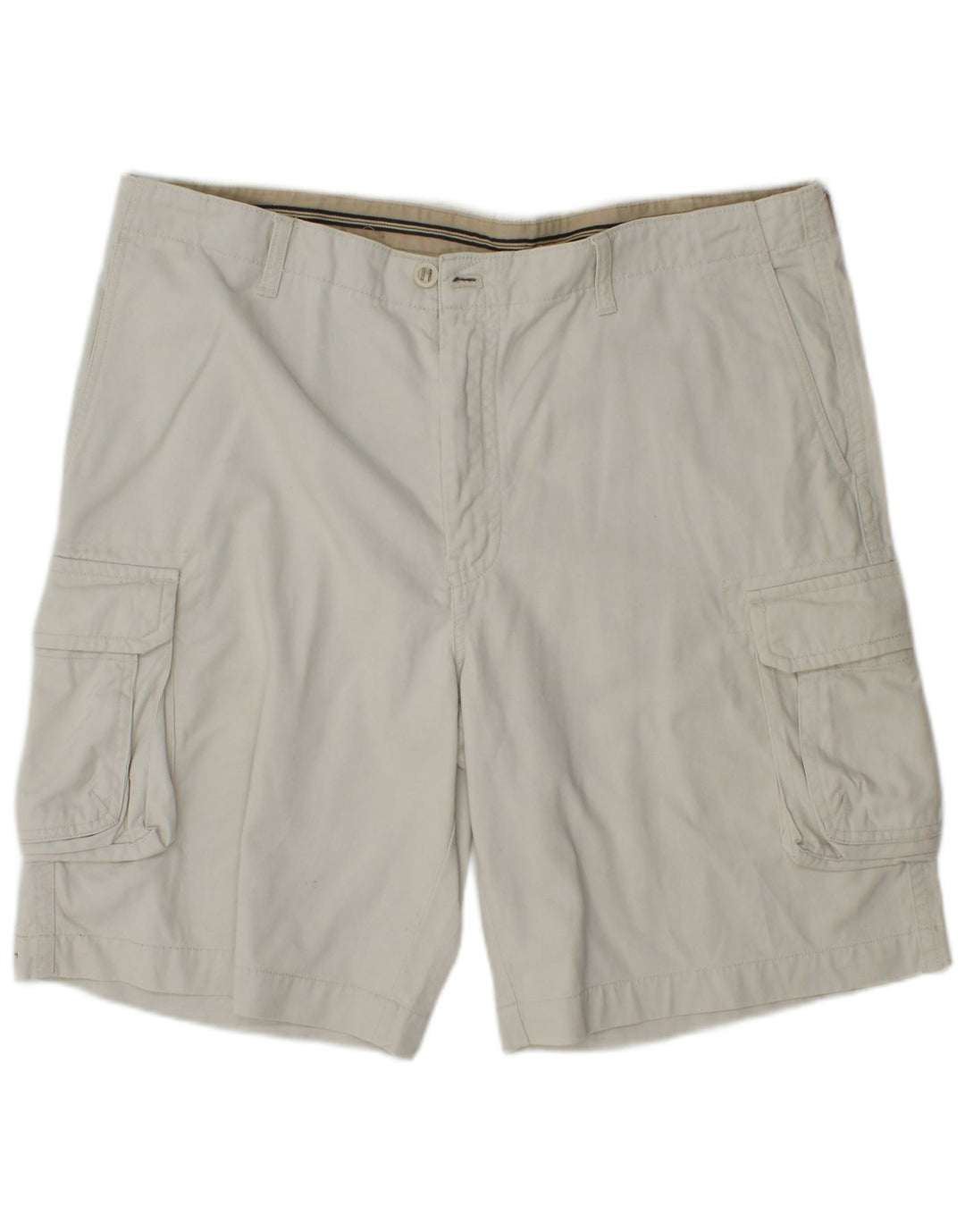 Ανδρικό σορτς Cargo Izod W38 XL Λευκό βαμβακερό