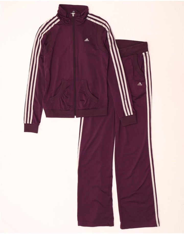 Adidas Γυναικεία Ολόσωμη φόρμα UK 12 Medium Purple Polyester
