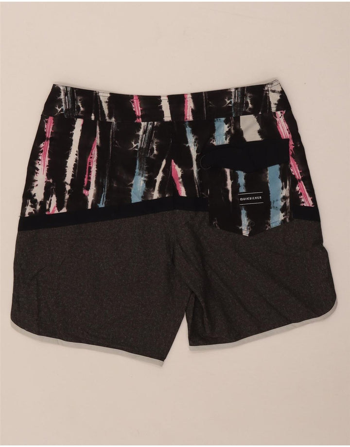 Ανδρικό σορτς κολύμβησης Quiksilver Medium Grey Tie Dye Polyester
