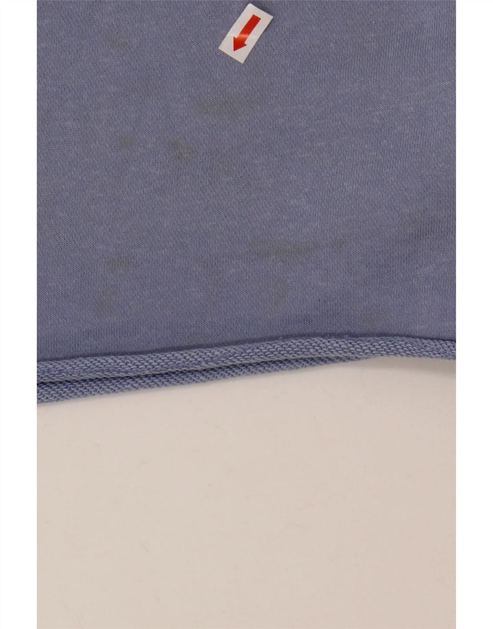 Γυναικείο γραφικό φούτερ ROXY Oversized Crop Jumper UK 16 Large Blue