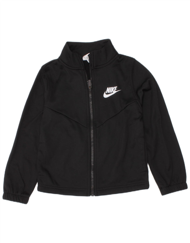 Μπουφάν Nike Boys Graphic αθλητική φόρμα 3-4 ετών Μαύρο πολυεστέρας XS