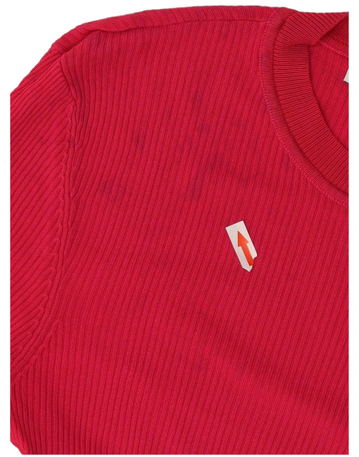 Zara Γυναικείο τοπ μακρυμάνικο UK 10 Small Pink