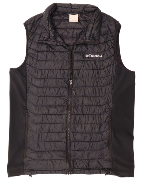 COLUMBIA Ανδρικό padded Gilet UK 40 Large Black Nylon