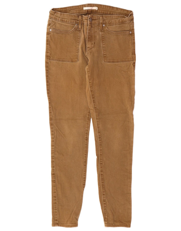 LEVI'S Γυναικείο 711 Skinny Jeans W27 L28 Μπεζ βαμβακερό