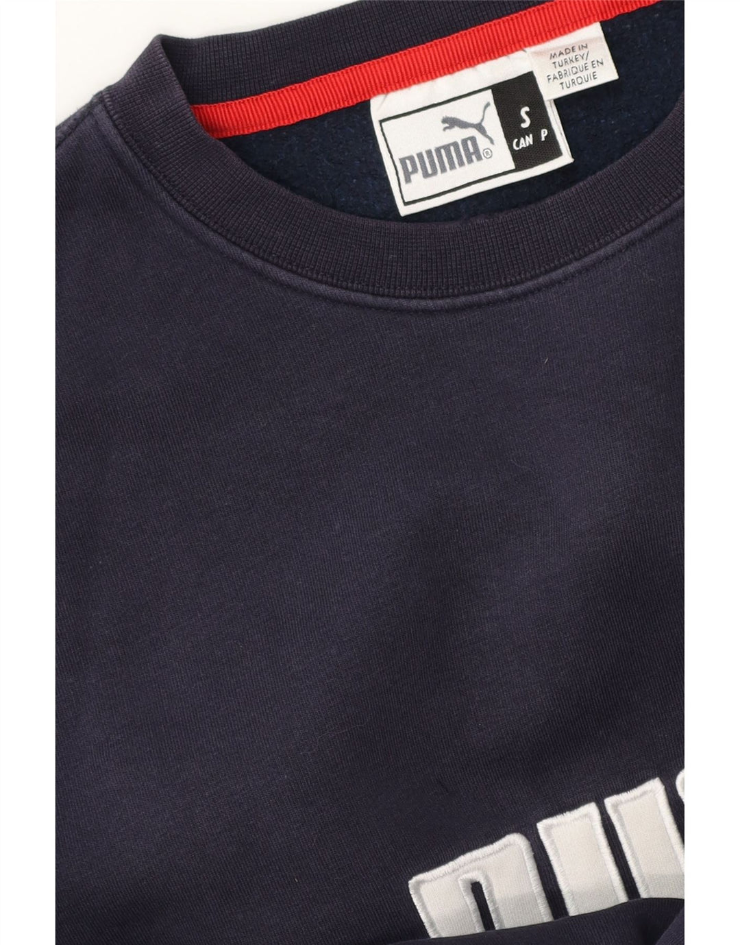 Ανδρικό γραφικό φούτερ Puma Jumper Small Navy Blue