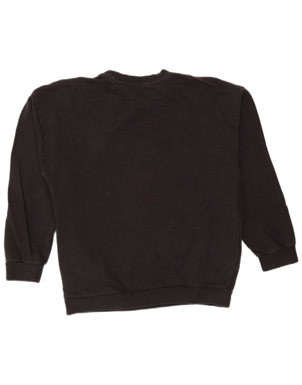 Γυναικείο Φούτερ Adidas Graphic Oversized Jumper UK 6 XS Μαύρο βαμβακερό