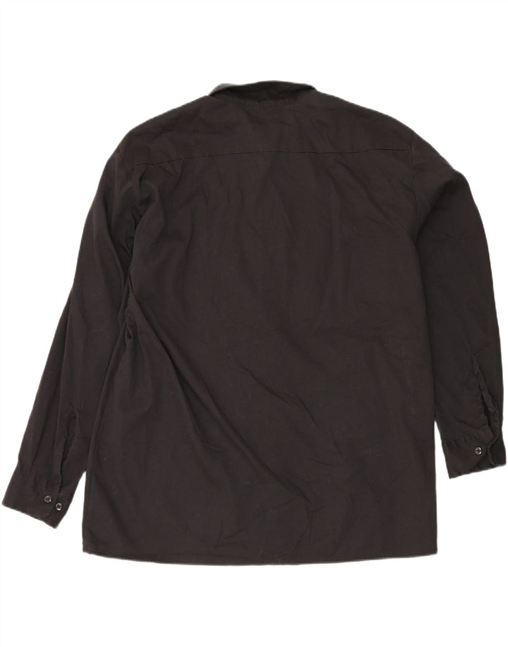 Ανδρικό πουκάμισο Dickies 2XL μαύρο πολυεστέρα