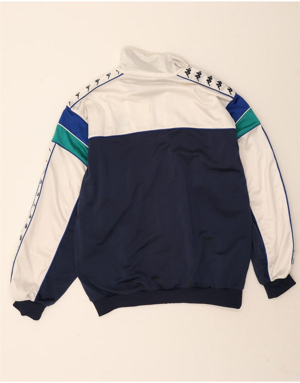 Ανδρική φόρμα γραφικής φόρμας Kappa Top Jacket Large Navy Blue Colourblock