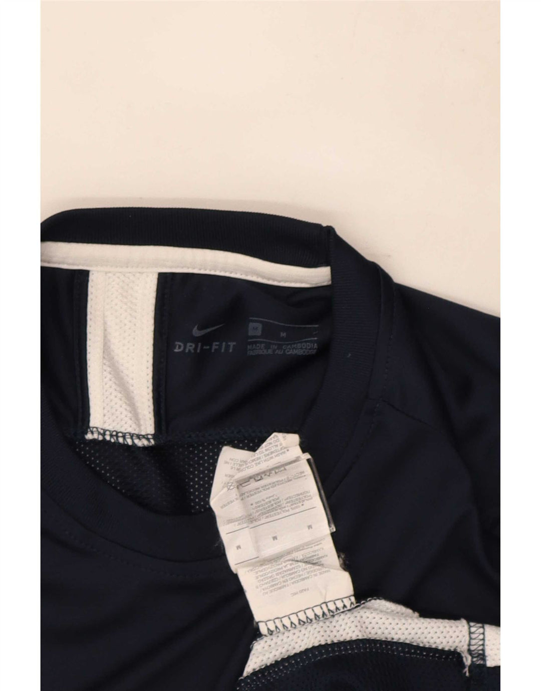 Ανδρικό T-shirt Nike Dri Fit Τοπ μεσαίου μπλε ναυτικού χρώματος πολυεστέρας