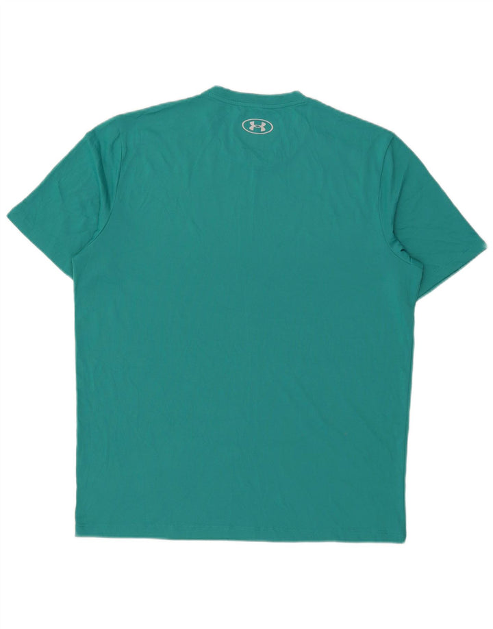 Ανδρικό T-Shirt Under Armour Top Μεσαίο Τιρκουάζ