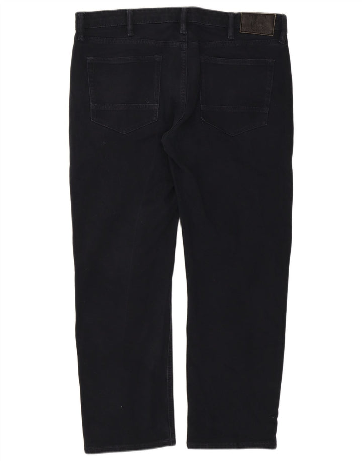 Ανδρικό τζιν ίσιο Marks & Spencer W36 L29 Navy Blue Cotton