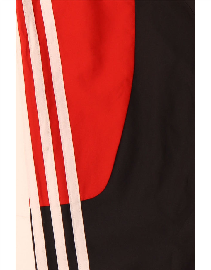 Ανδρική φόρμα γυμναστικής ADIDAS Top Jacket UK 38/40 Medium Red Colourblock