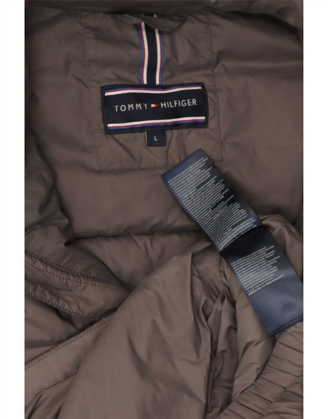 Tommy Hilfiger Ανδρικό μπουφάν UK 40 Large Grey Nylon