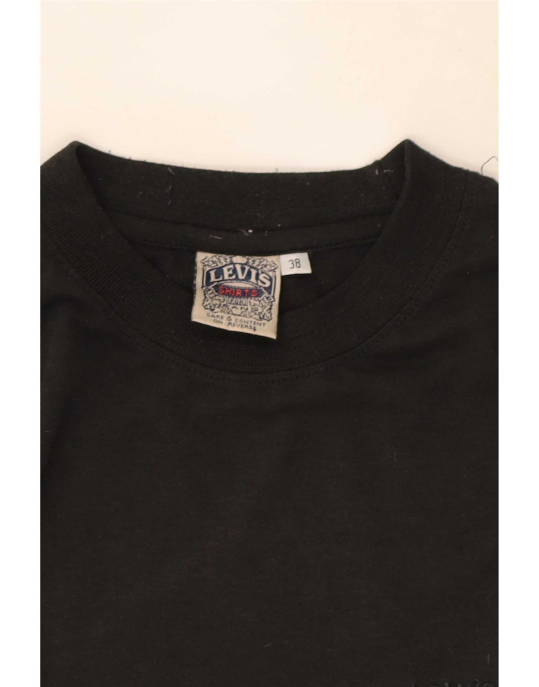 Ανδρικό T-Shirt Levi's Top UK 38 Medium Black Polyester