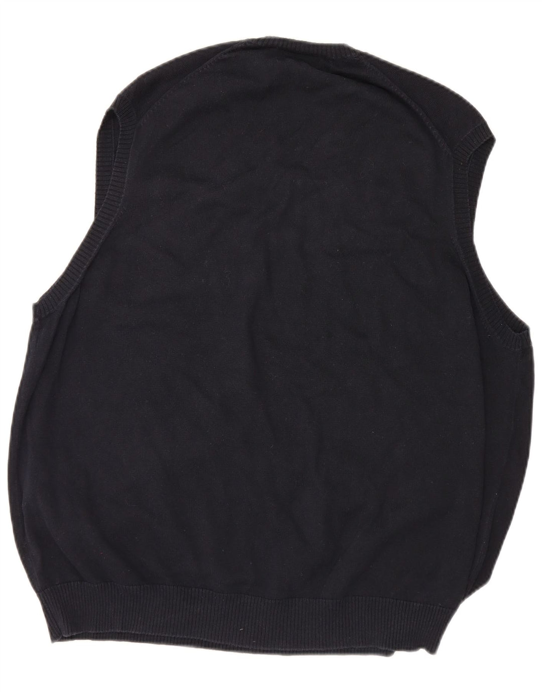 Marks & Spencer Mens Blue Harbour Vest Tank Top 2XL Navy Cotton