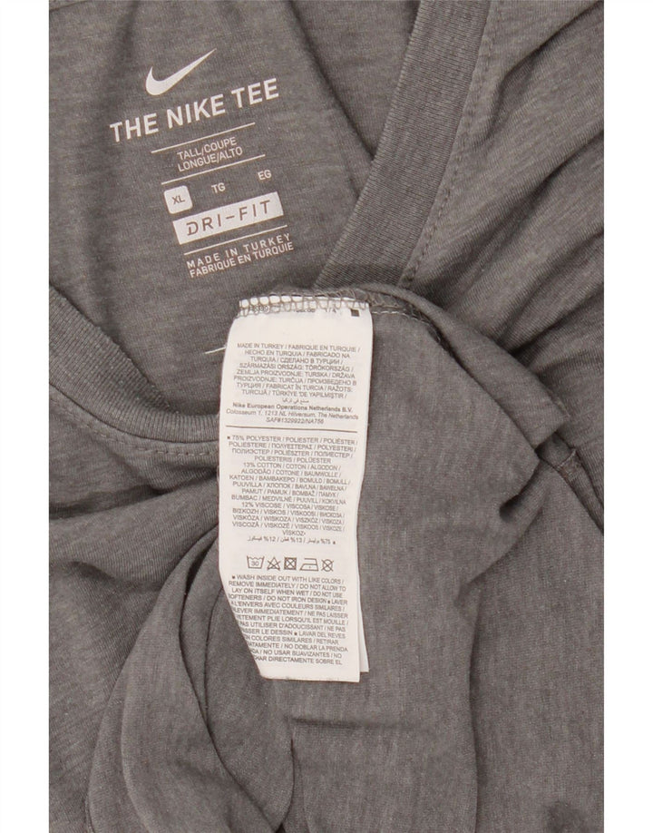 Ανδρικό T-Shirt Nike Top XL Grey Polyester