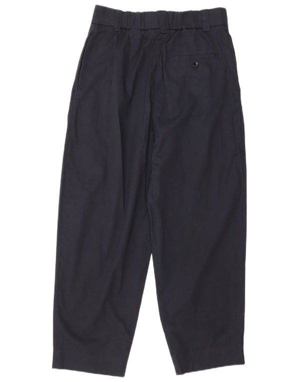 Cos Γυναικείο ψηλόμεσο παντελόνι EU 36 Small W28 L25 Navy Blue